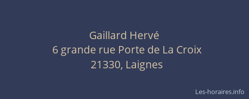 Gaillard Hervé