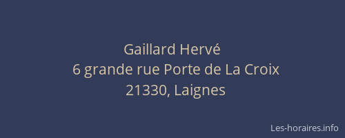 Gaillard Herv&eacute;