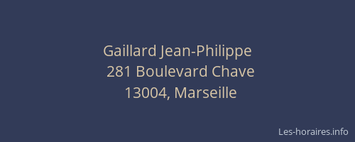 Gaillard Jean-Philippe