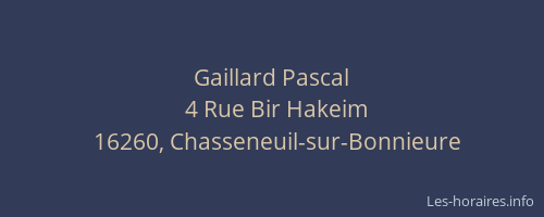Gaillard Pascal