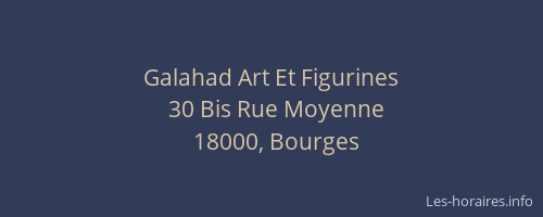 Galahad Art Et Figurines