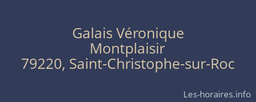 Galais Véronique