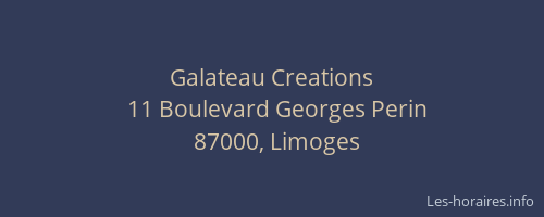 Galateau Creations
