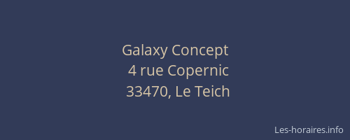 Galaxy Concept