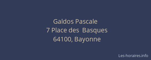 Galdos Pascale