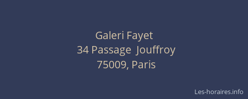 Galeri Fayet