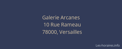 Galerie Arcanes