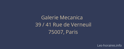 Galerie Mecanica