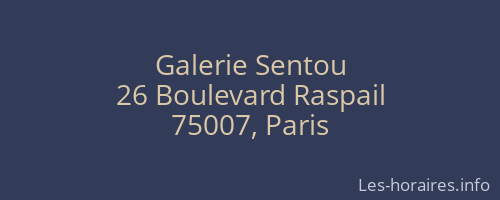 Galerie Sentou