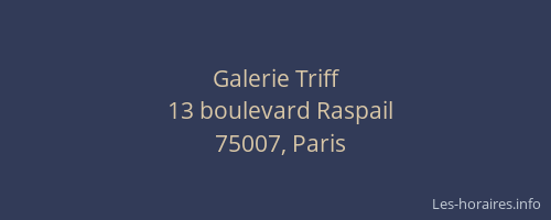Galerie Triff