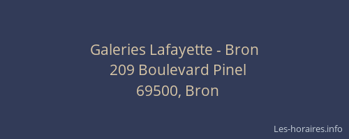 Galeries Lafayette - Bron