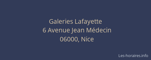 Galeries Lafayette