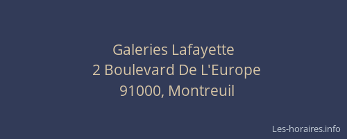 Galeries Lafayette
