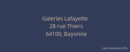 Galeries Lafayette