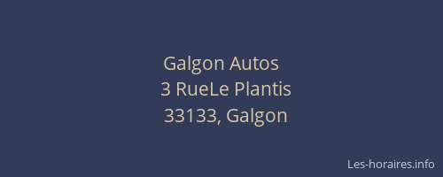 Galgon Autos