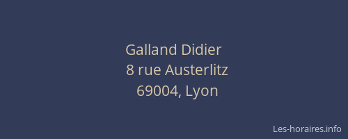 Galland Didier