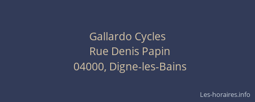 Gallardo Cycles