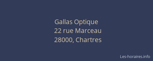 Gallas Optique