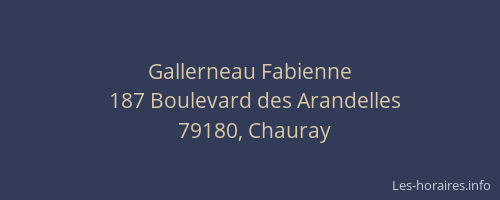 Gallerneau Fabienne