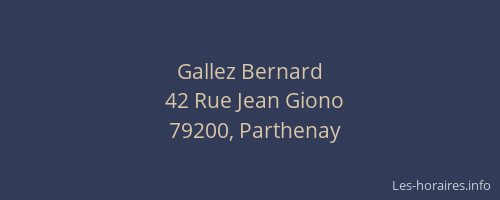 Gallez Bernard