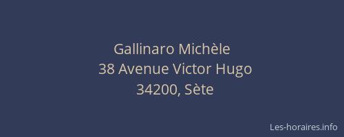 Gallinaro Michèle