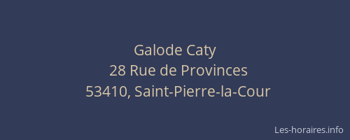 Galode Caty