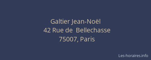 Galtier Jean-Noël