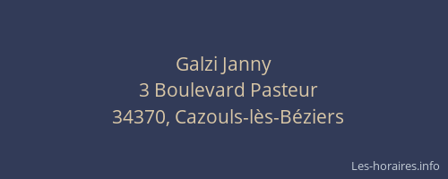 Galzi Janny
