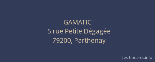 GAMATIC