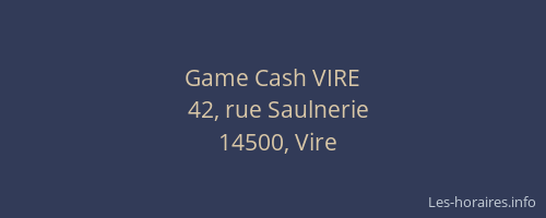 Game Cash VIRE
