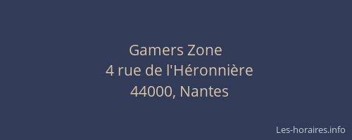 Gamers Zone