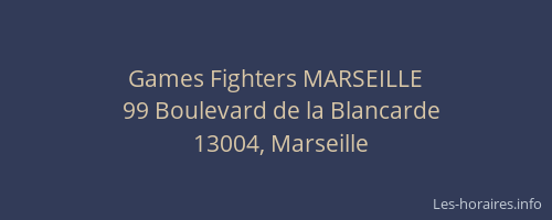 Games Fighters MARSEILLE
