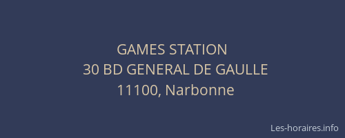 GAMES STATION