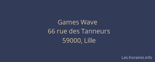 Games Wave