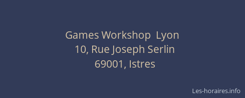 Games Workshop  Lyon