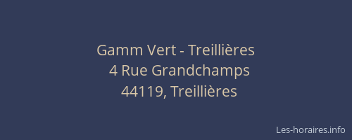 Gamm Vert - Treillières