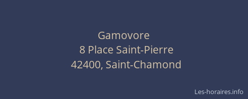 Gamovore