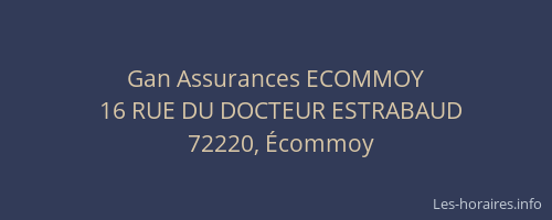 Gan Assurances ECOMMOY
