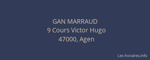 GAN MARRAUD