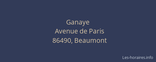 Ganaye