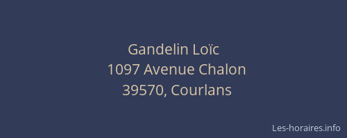 Gandelin Loïc
