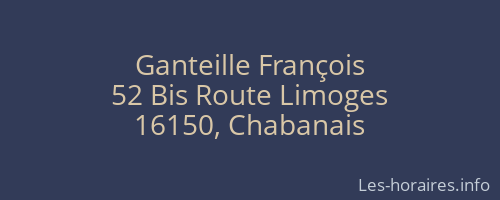 Ganteille François