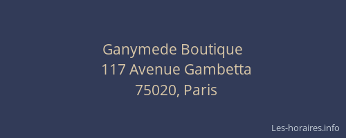 Ganymede Boutique