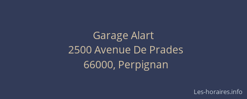 Garage Alart
