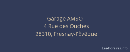 Garage AMSO