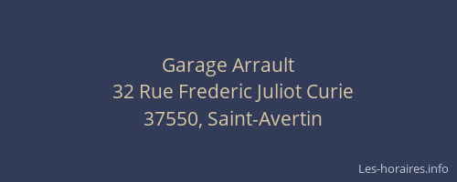 Garage Arrault
