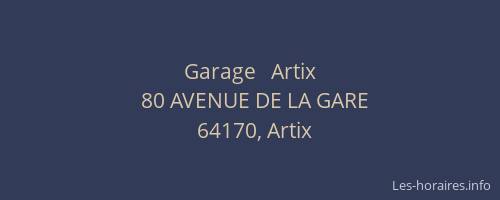 Garage   Artix