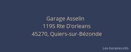 Garage Asselin