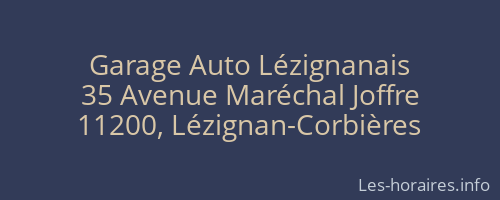 Garage Auto Lézignanais