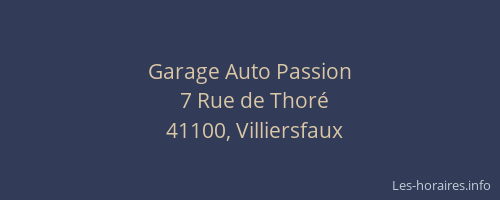 Garage Auto Passion